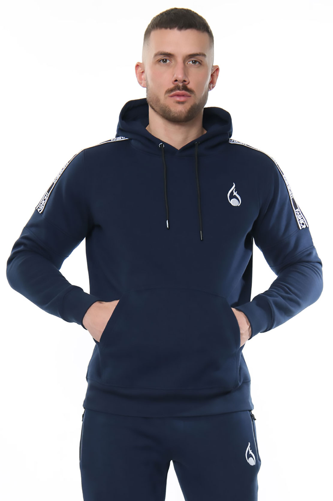 Royal Overhead Hoodie – Navy