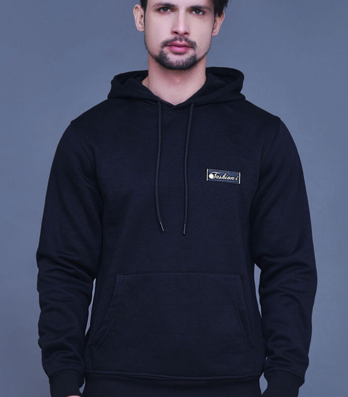 FASHIONi Royal French Hoodie Black