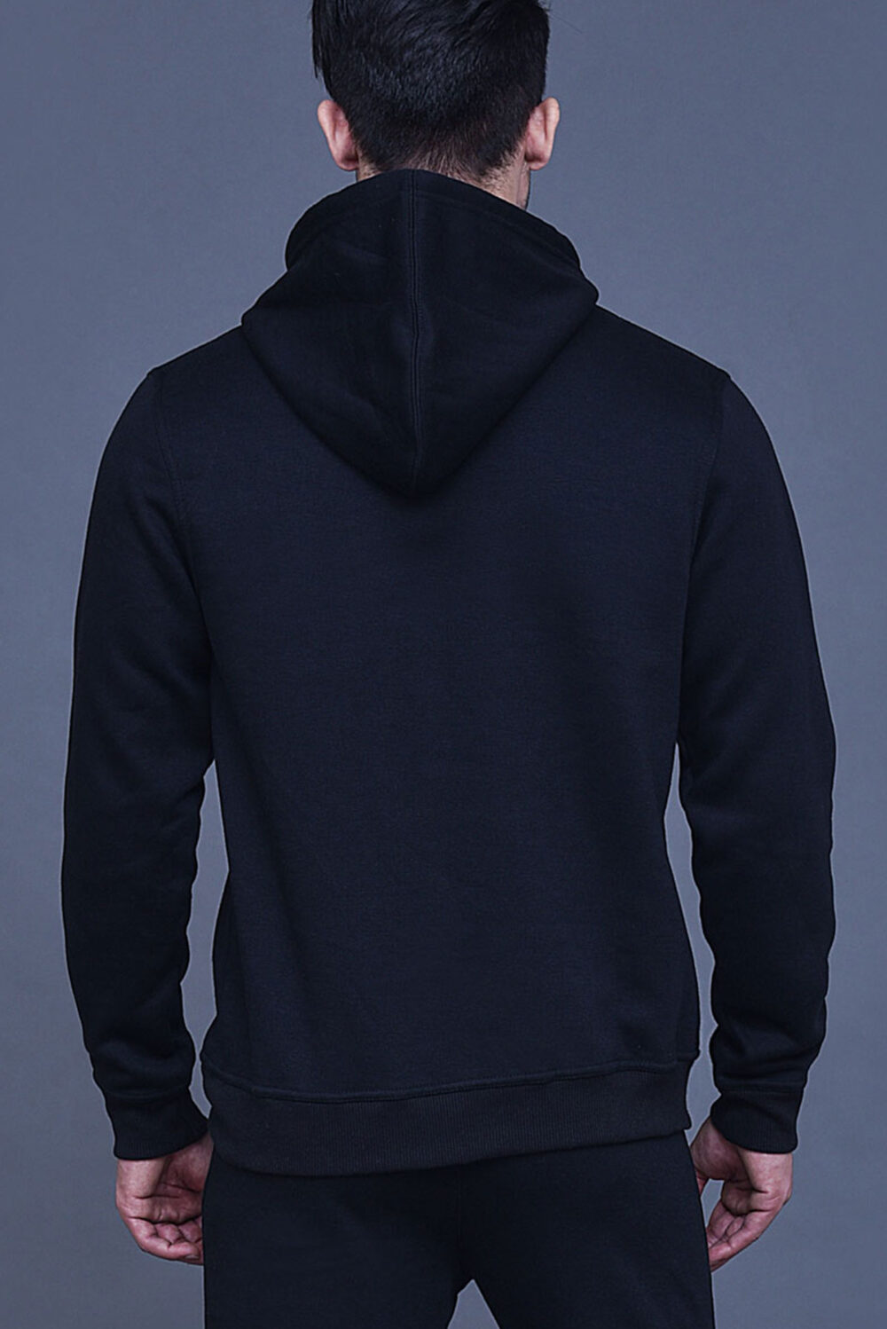 FASHIONi Royal French Hoodie Black - Image 3