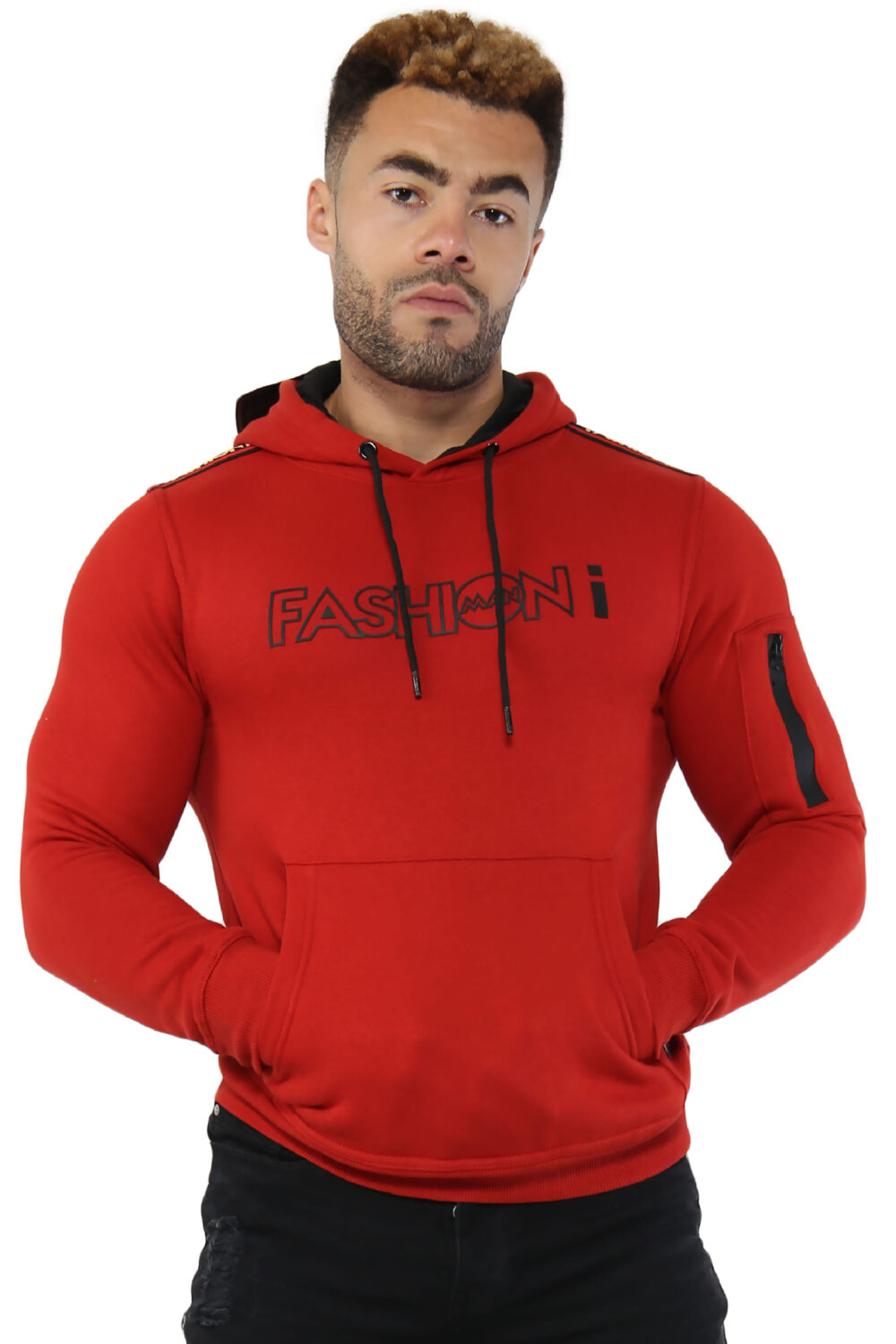 FASHIONi Hoodie Red Rock
