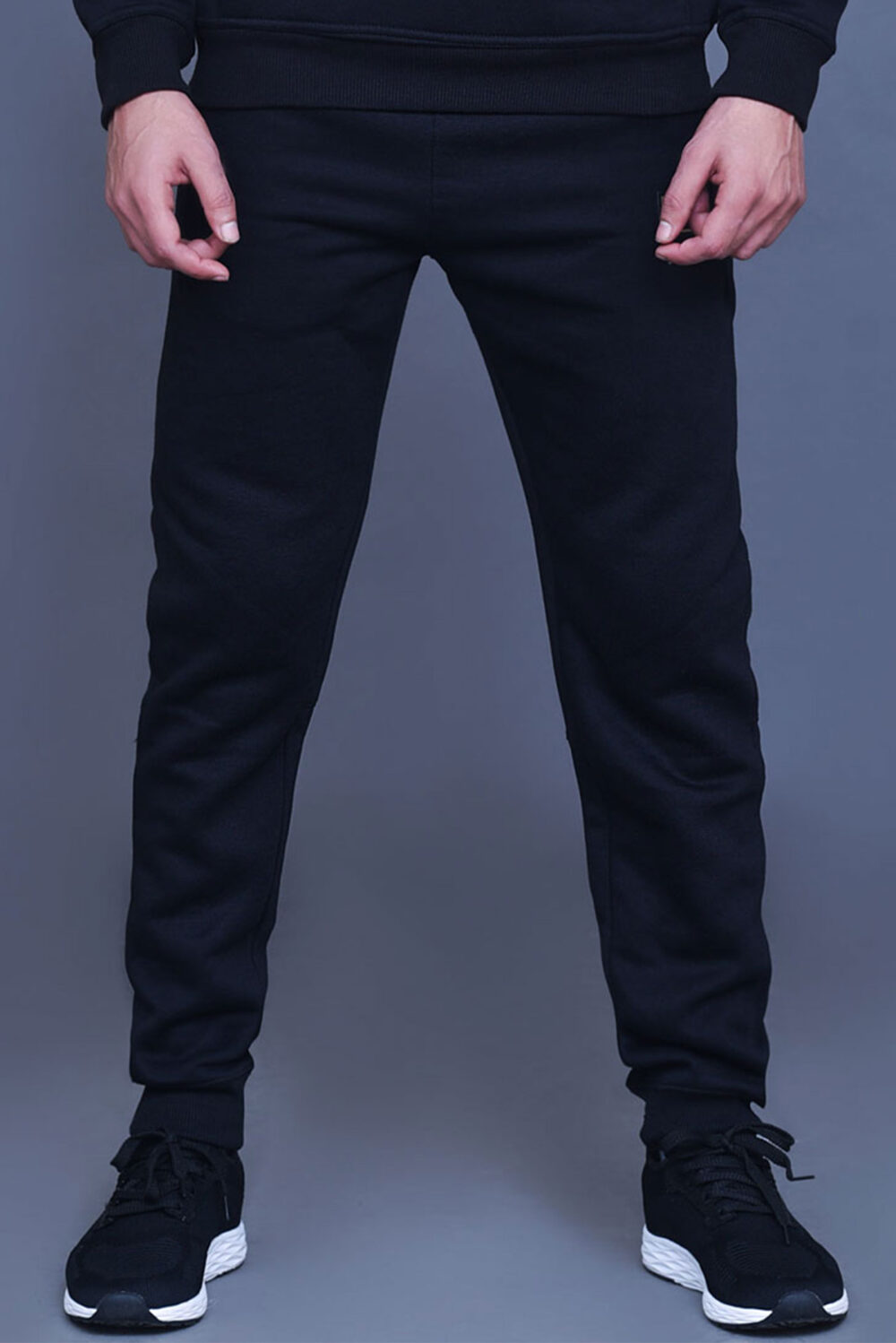 FASHIONi Royal French Joggers Black