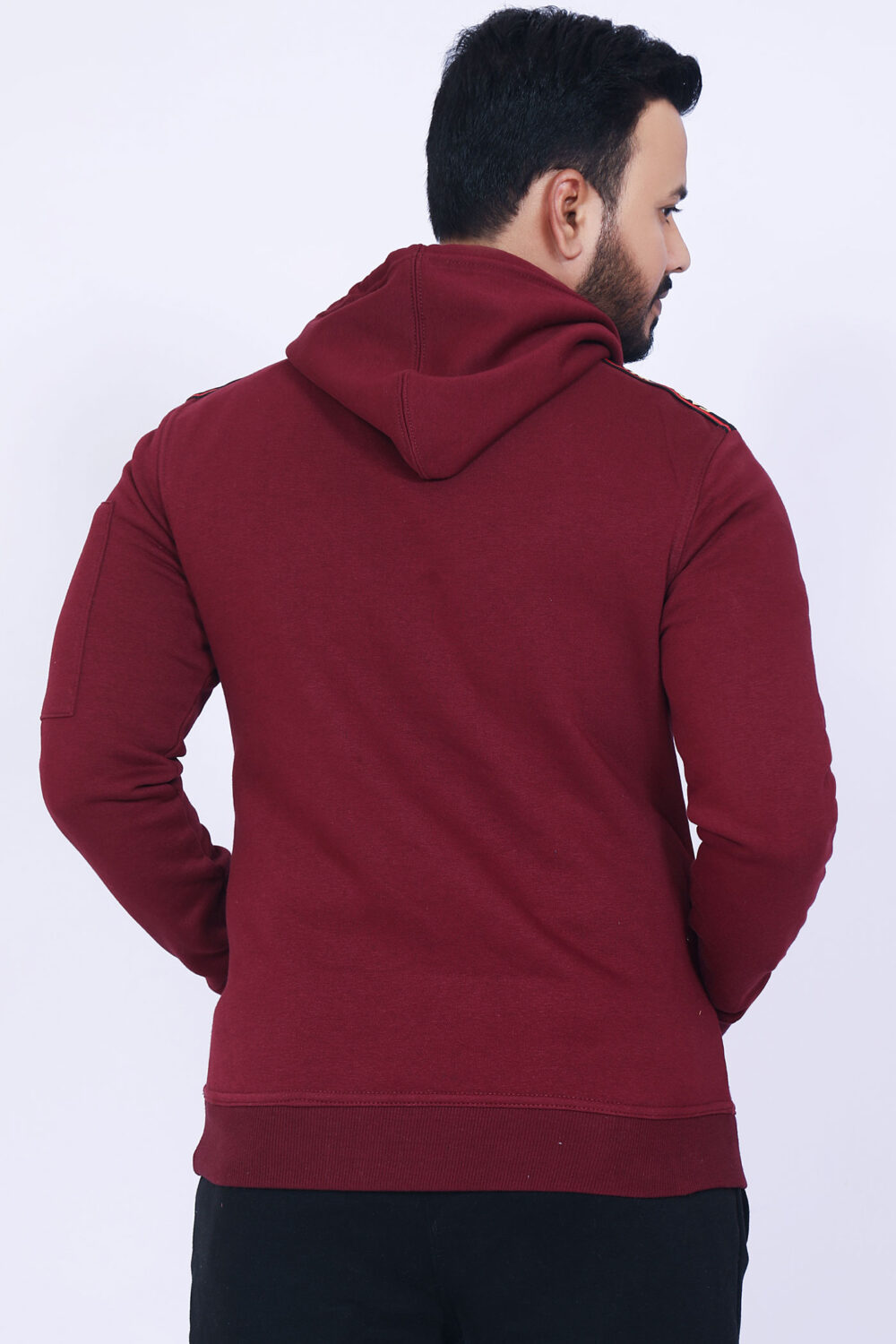 FASHIONi Hoodie Rock Burgundy - Image 2