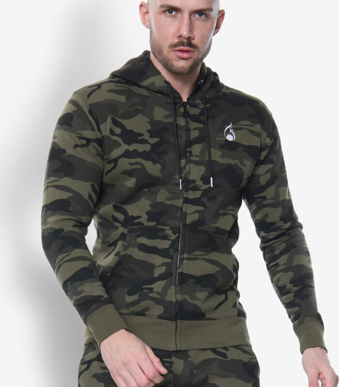Viper Hoodie – Green Camo