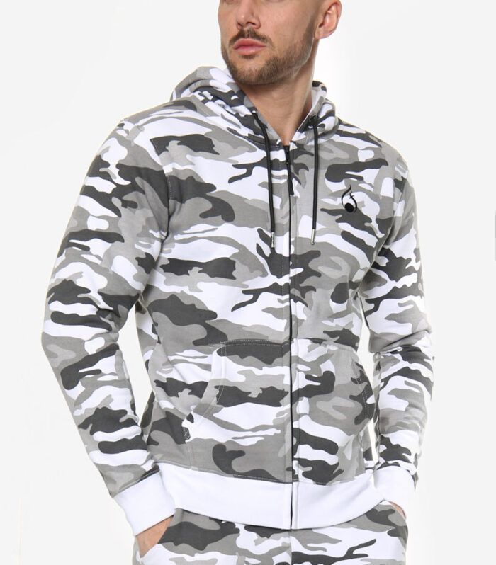 Viper Hoodie – White Camo