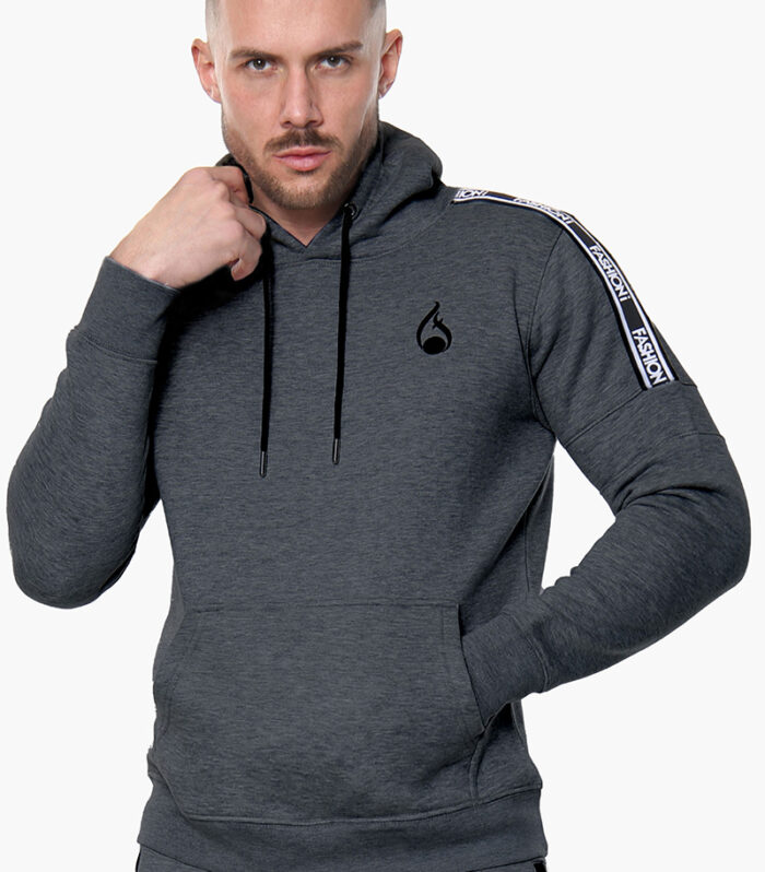 Royal Overhead Hoodie – Charcoal