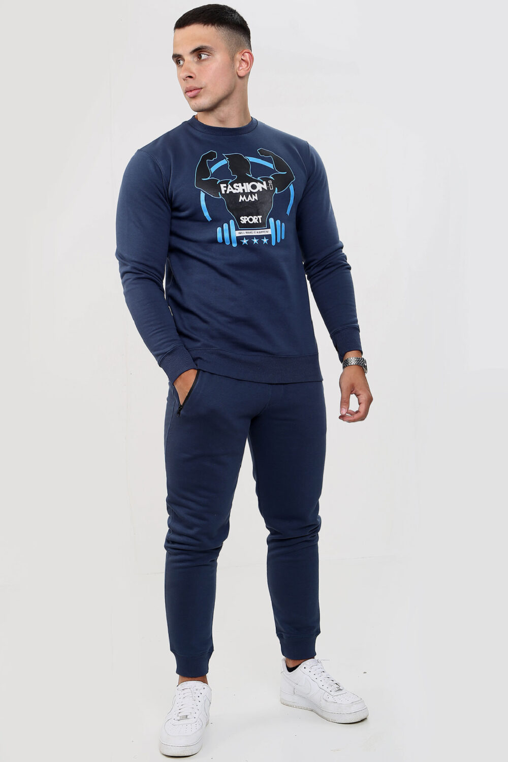 FASHIONi Royal Indigo Sweatshirt - Image 4