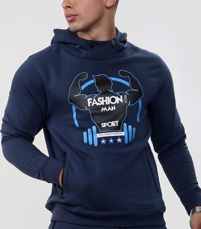 FASHIONi Royal Indigo Hoodie