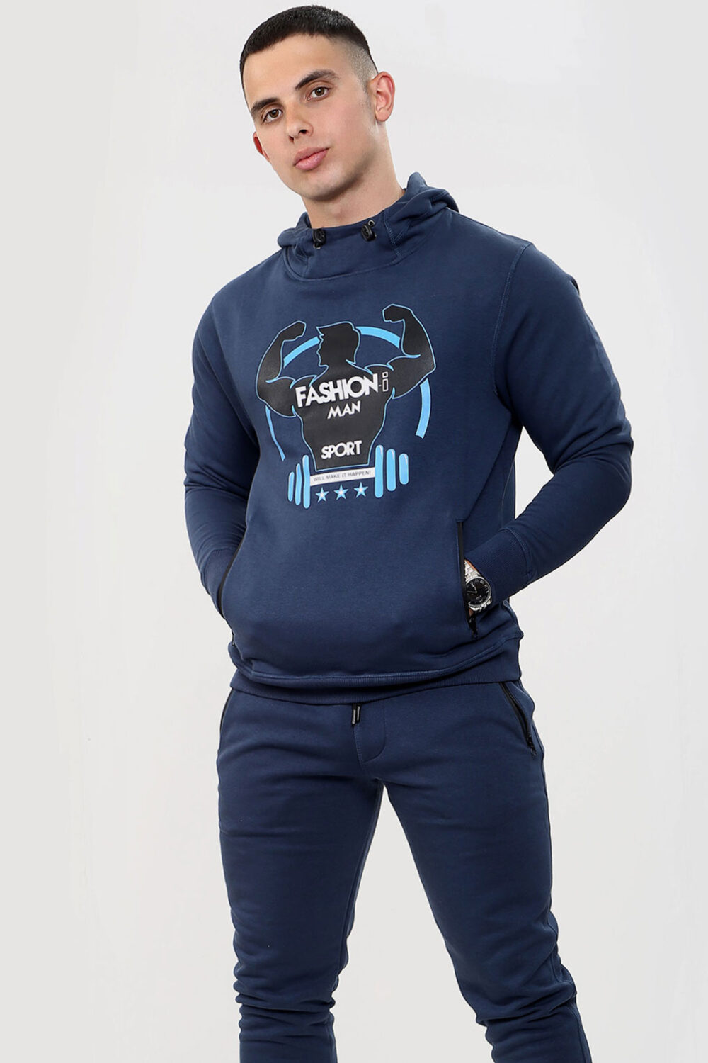 FASHIONi Royal Indigo Hoodie - Image 2