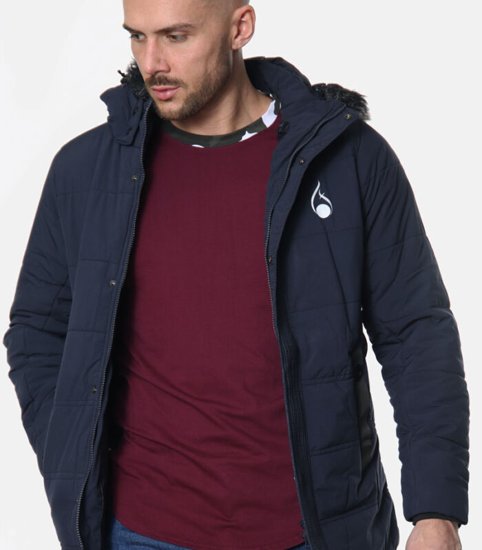 Icon Hooded Jacket – Blue