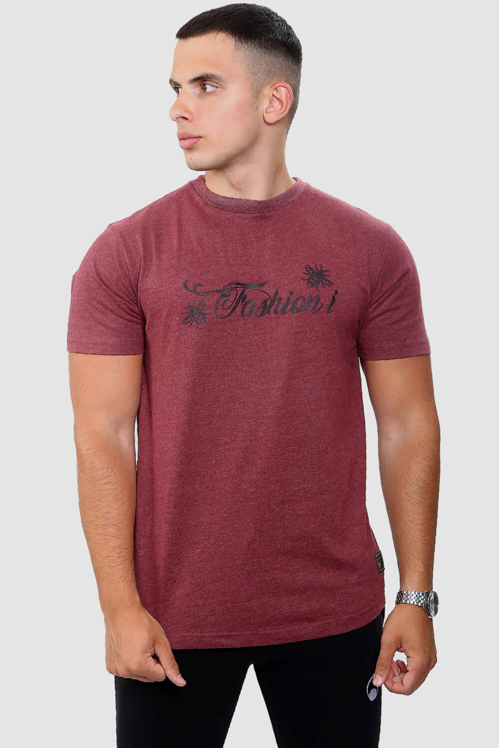FASHIONi T-Shirt MCR Burgundy