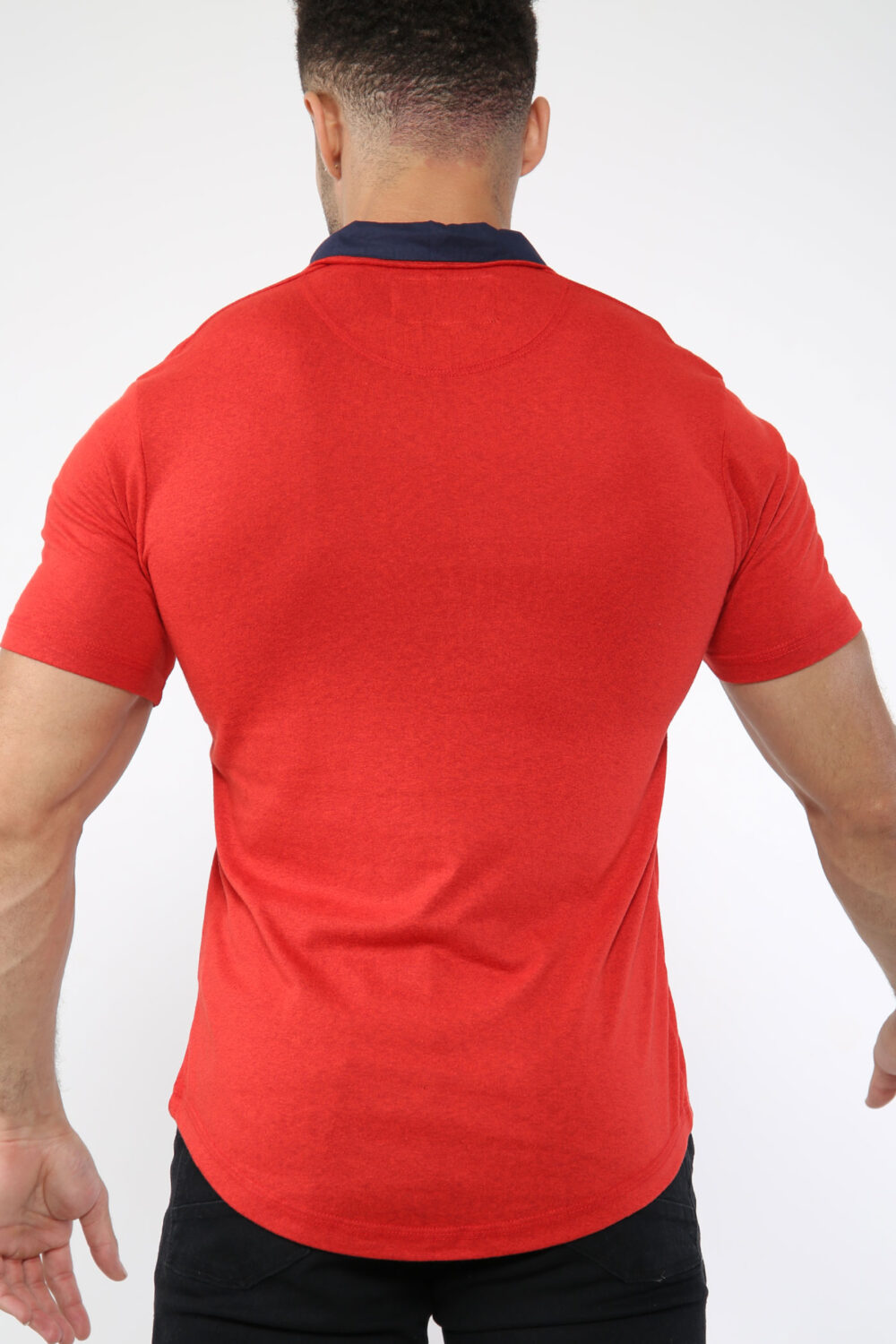 FASHIONi Rock Polo – Power Red - Image 3