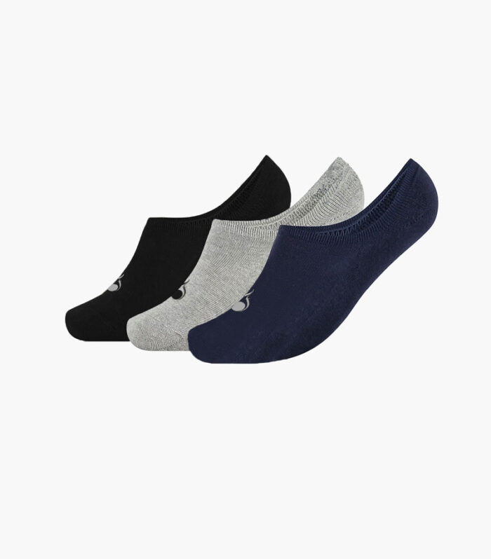 FASHIONi No-Show Socks — 3 Pack
