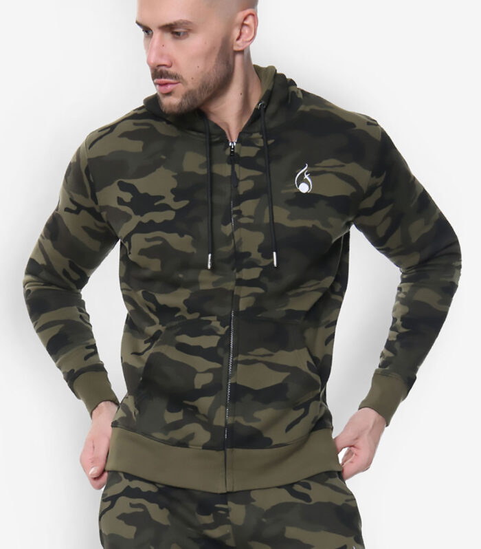 Viper Hoodie – Green Camo