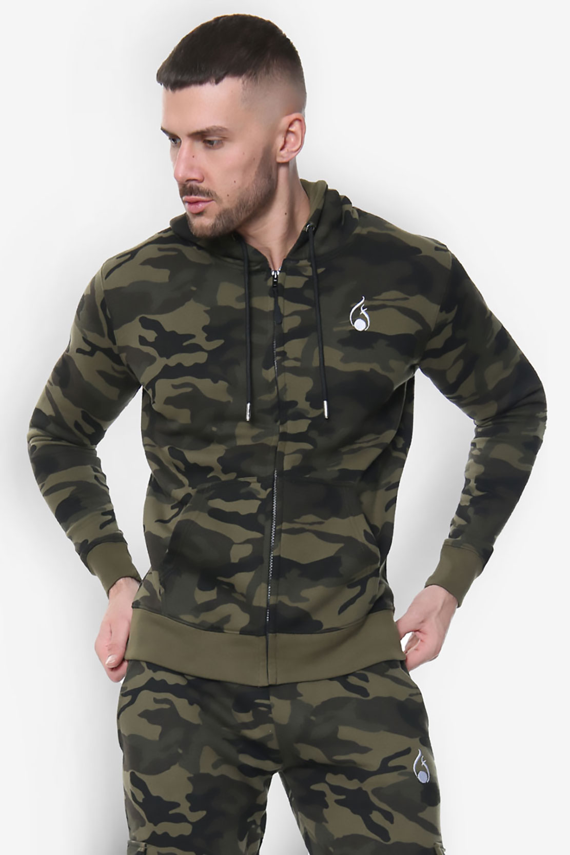 Viper Hoodie – Green Camo