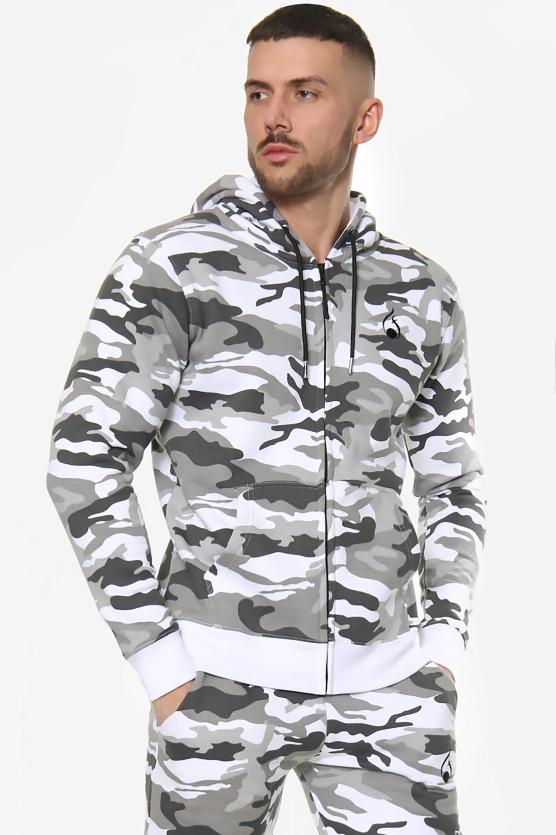 Viper Hoodie – White Camo