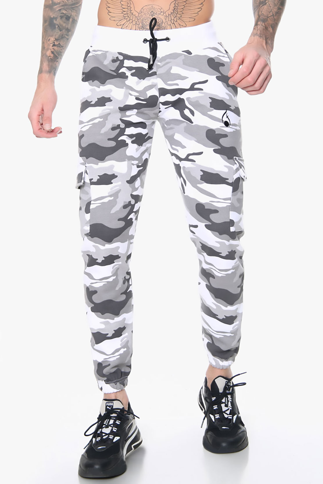 Viper Joggers – White Camo