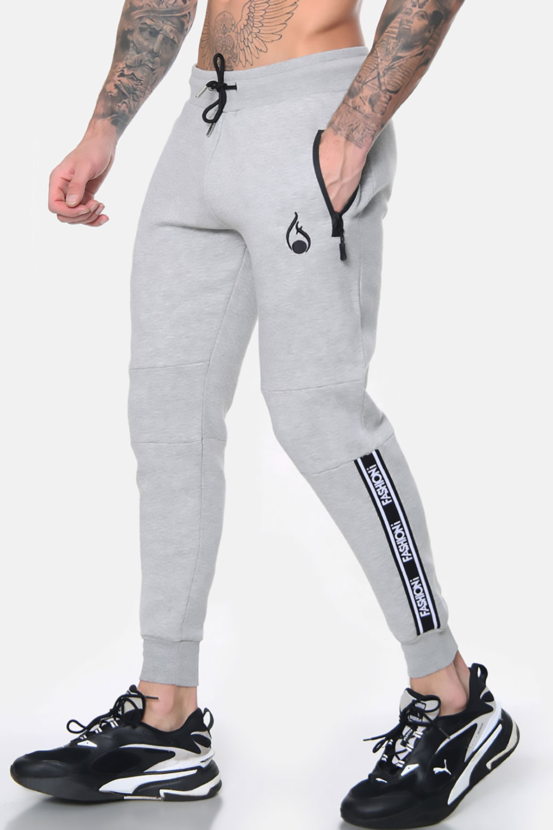 Royal Joggers – Grey - Image 4