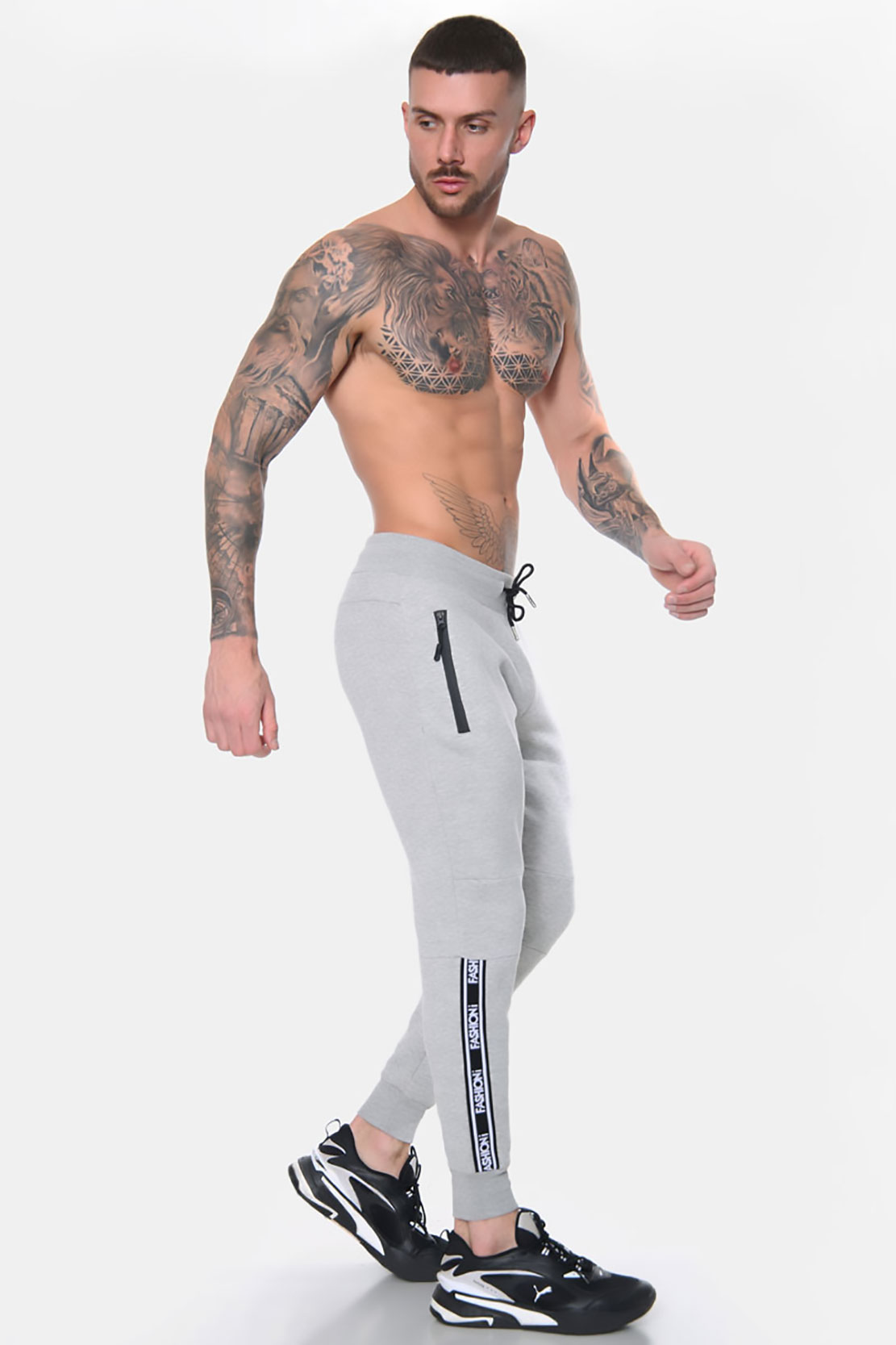 Royal Joggers – Grey - Image 3