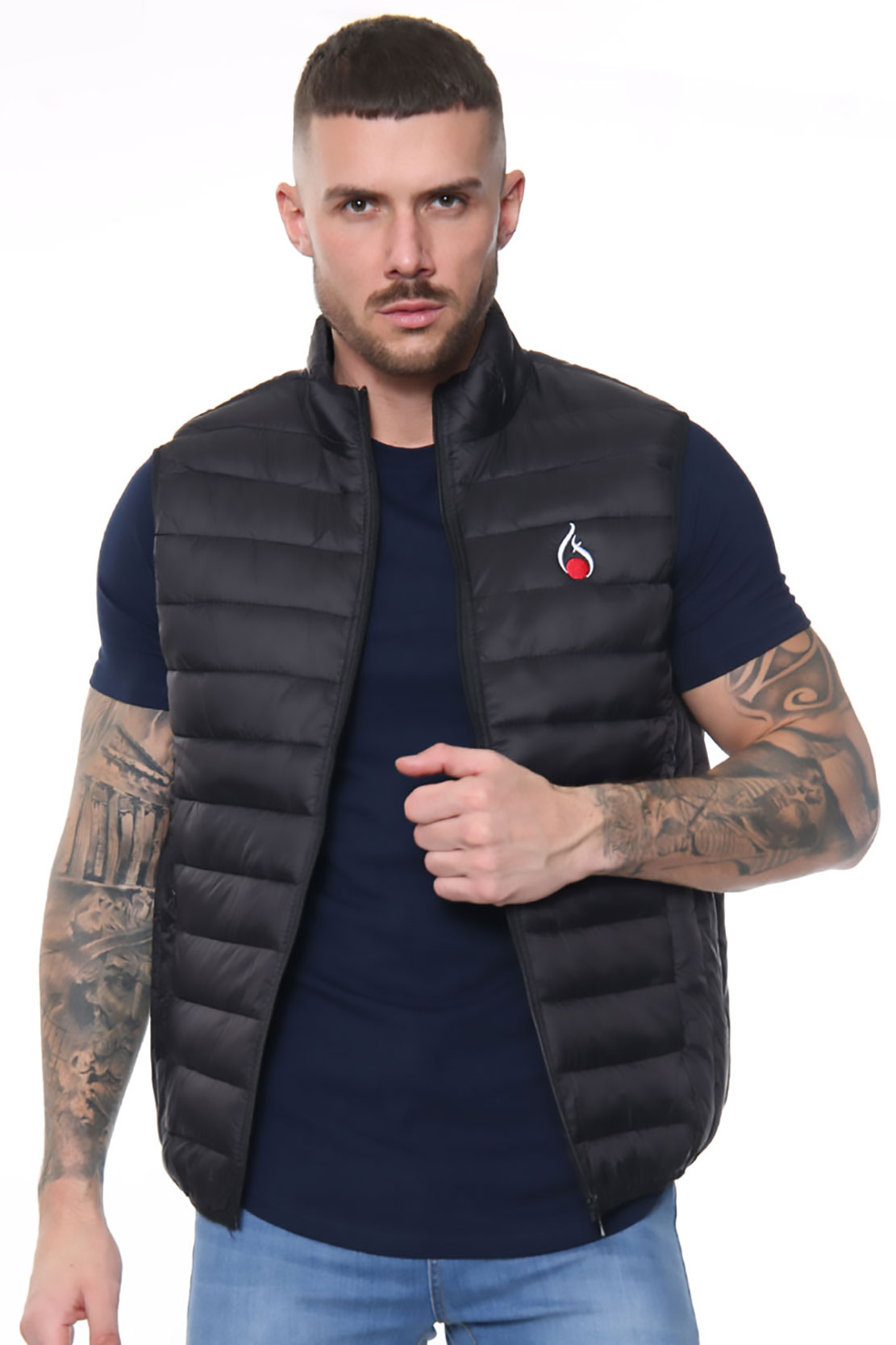 Neo Padded Body Warmer Black