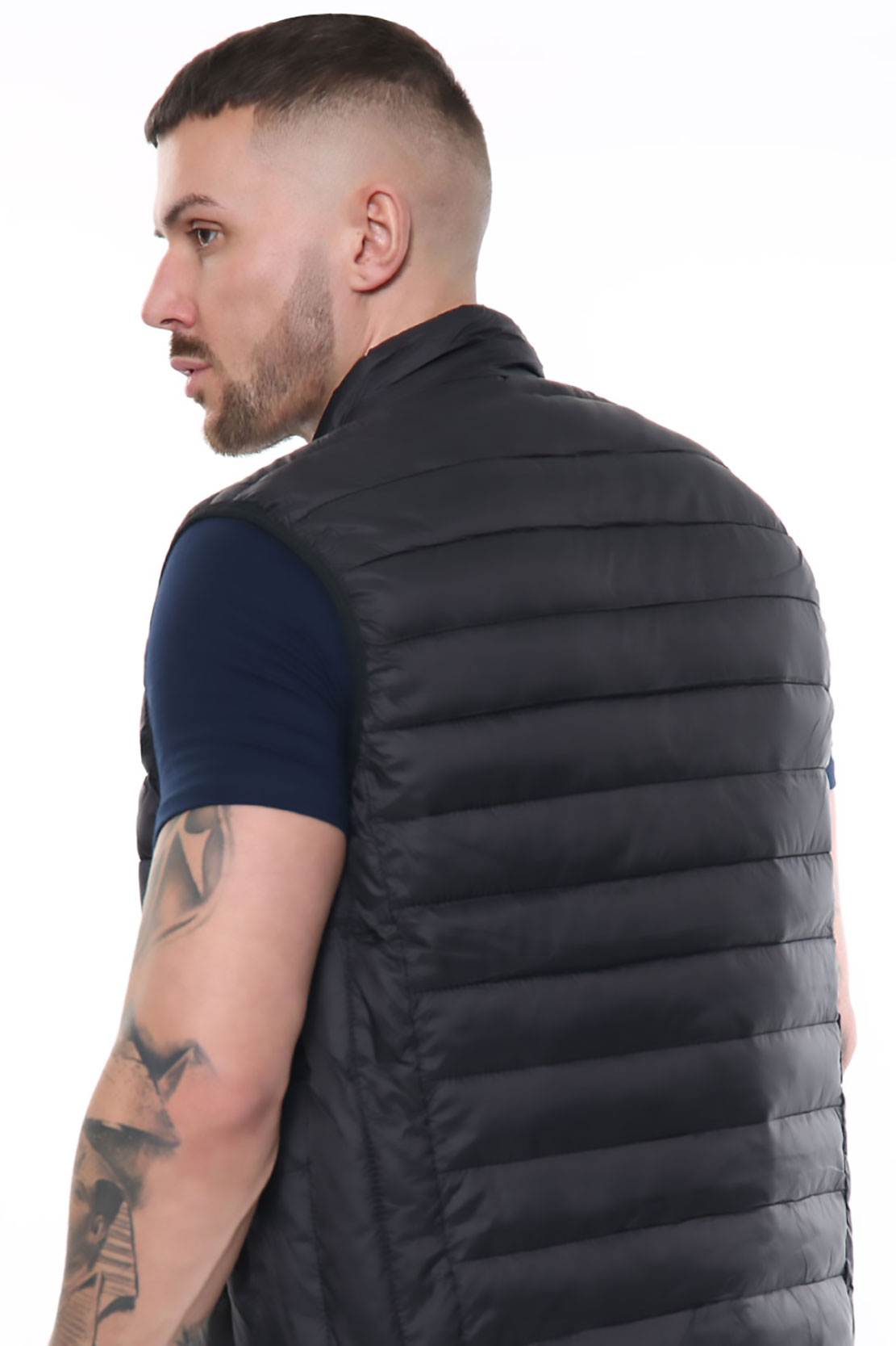 Neo Padded Body Warmer Black - Image 2