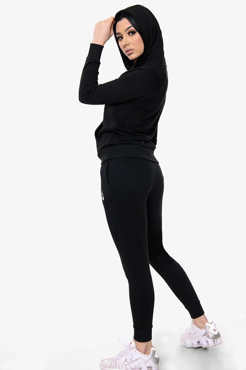 Vibe Women’s Tracksuit – Black - Image 2