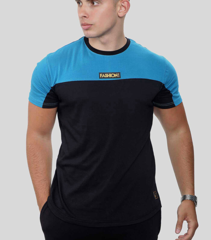 FASHIONi Dominant T-Shirt Black & Olympic