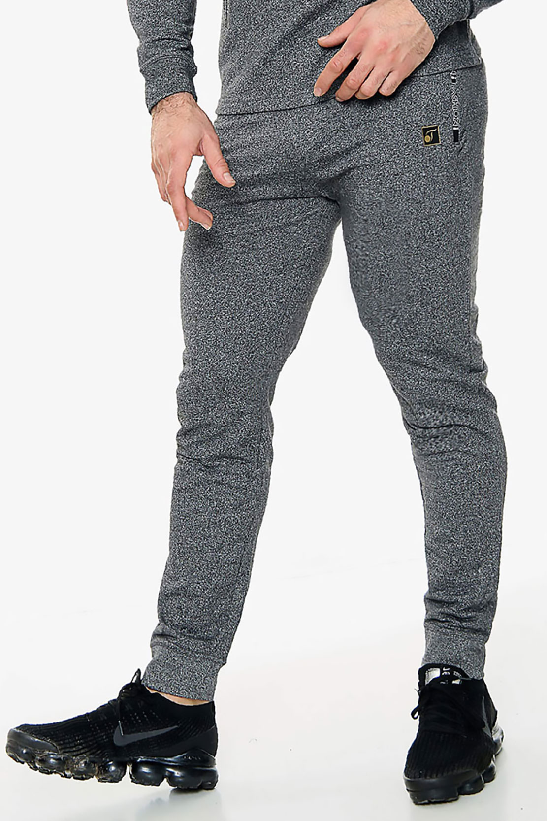 FASHIONi Royal French Joggers Charcoal
