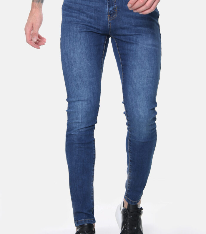 FASHIONi Plain Skinny Jeans – Dark Wash
