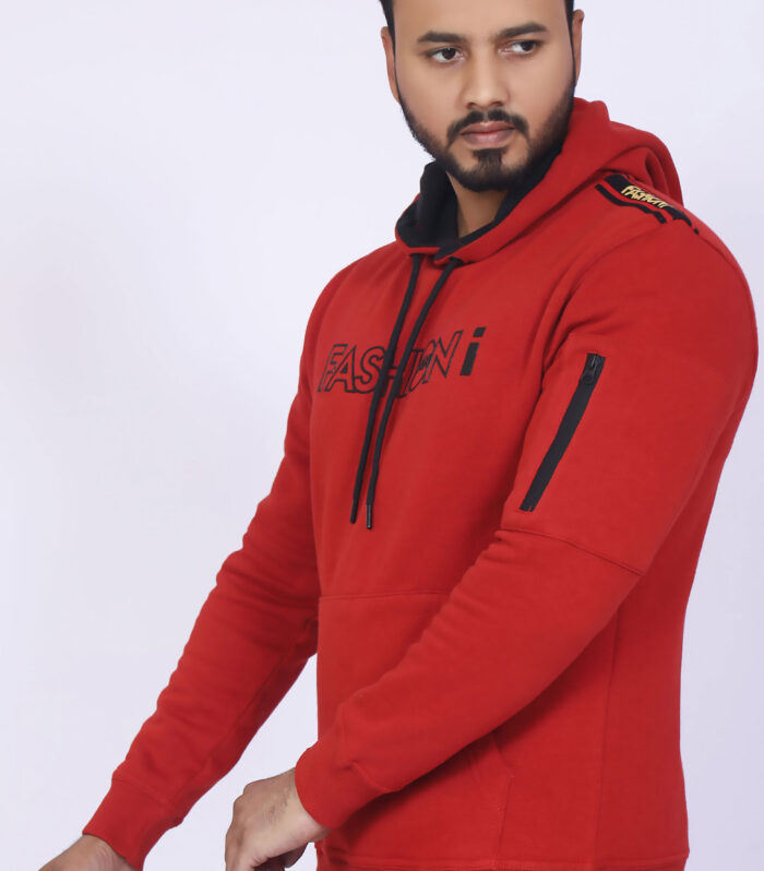 FASHIONi Hoodie Red Rock