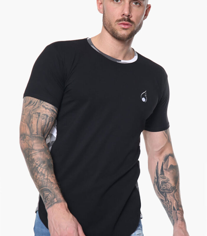 Prestige Tee – Black/Camo