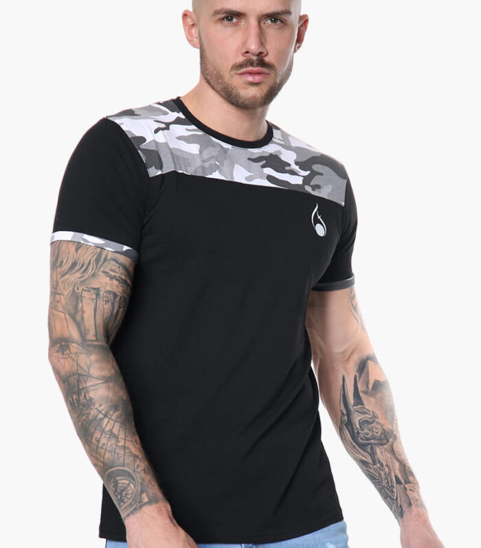 True Tee - Black/Camo