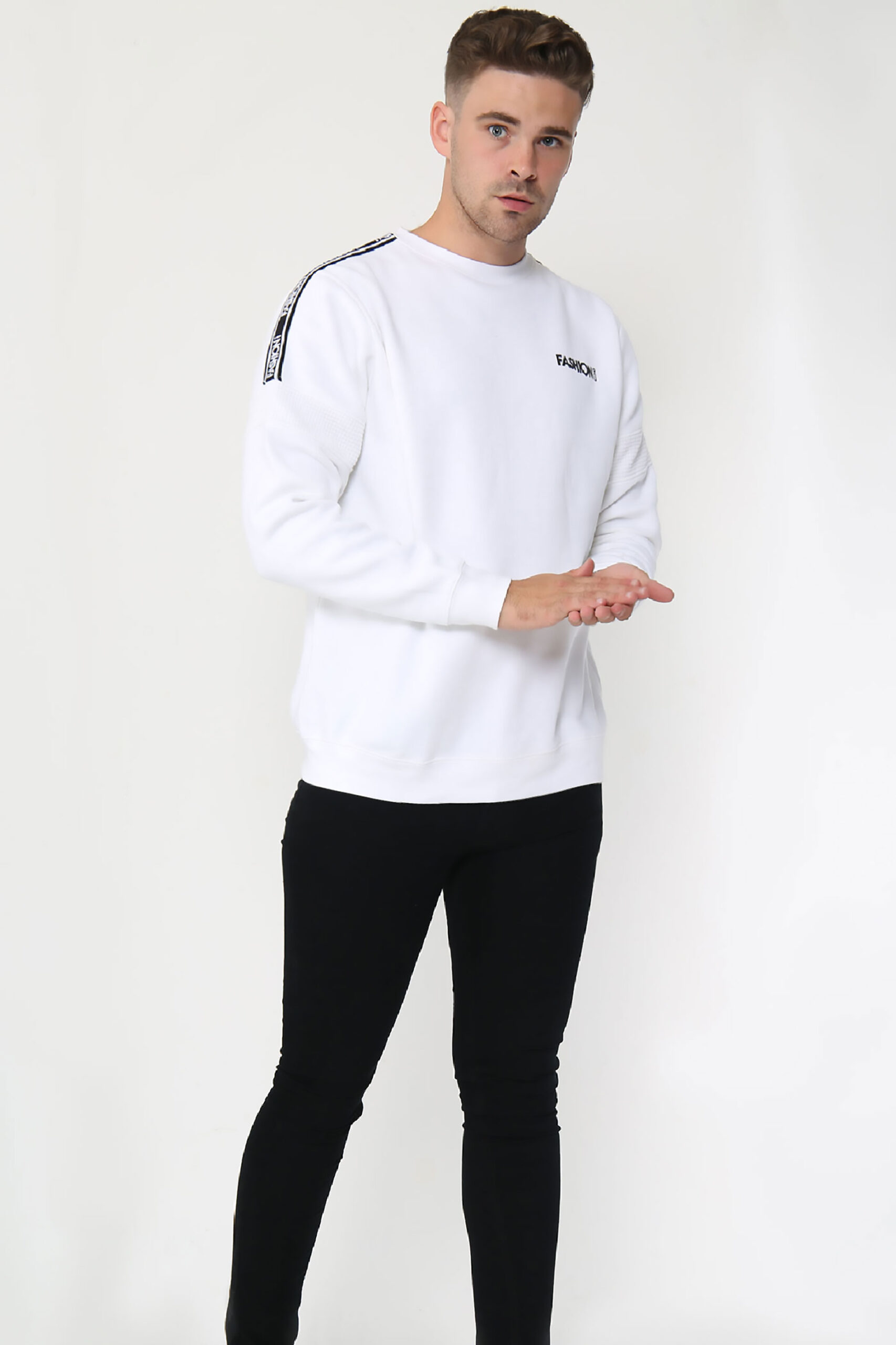 FASHIONi White Royal Sweatshirt - Image 2