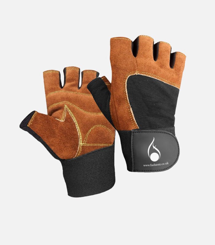 FASHIONi Training Grip Gloves – Brown