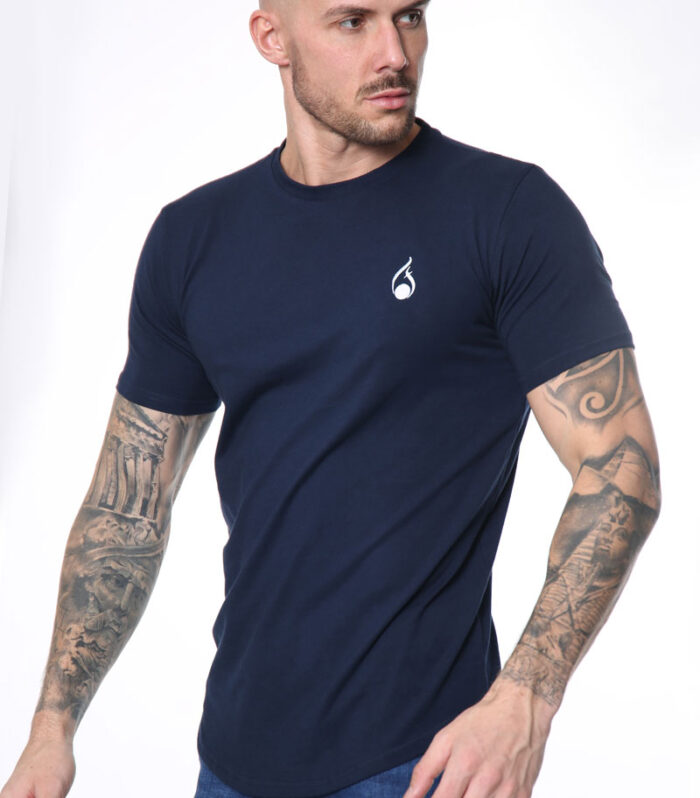 Signature Tee – Navy